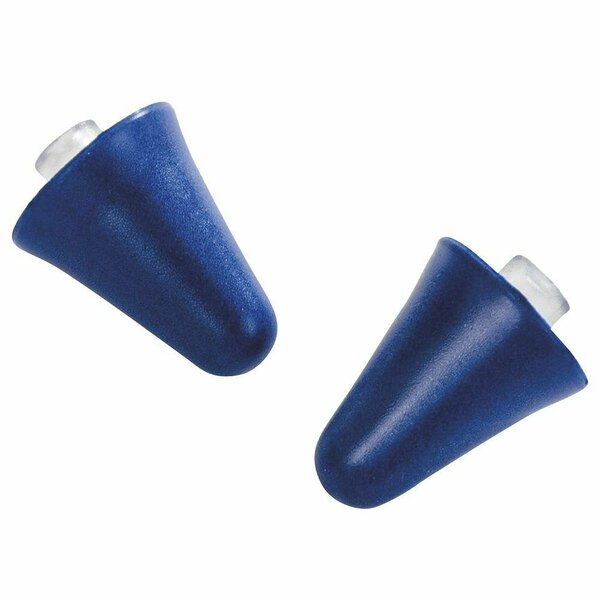 Sellstrom Non-Allergenic polymer Ear Plugs, Tapered Shape, Blue, 2400 PK S23431